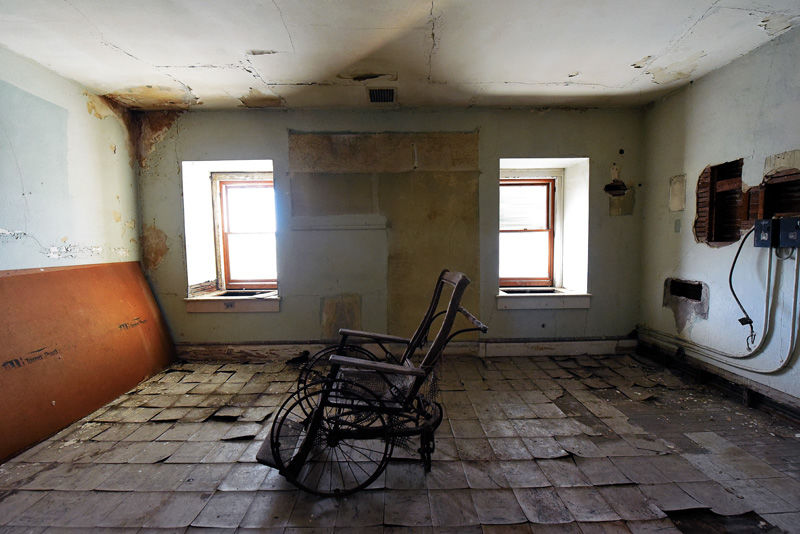 A look inside the former Moody Hospital buidling
